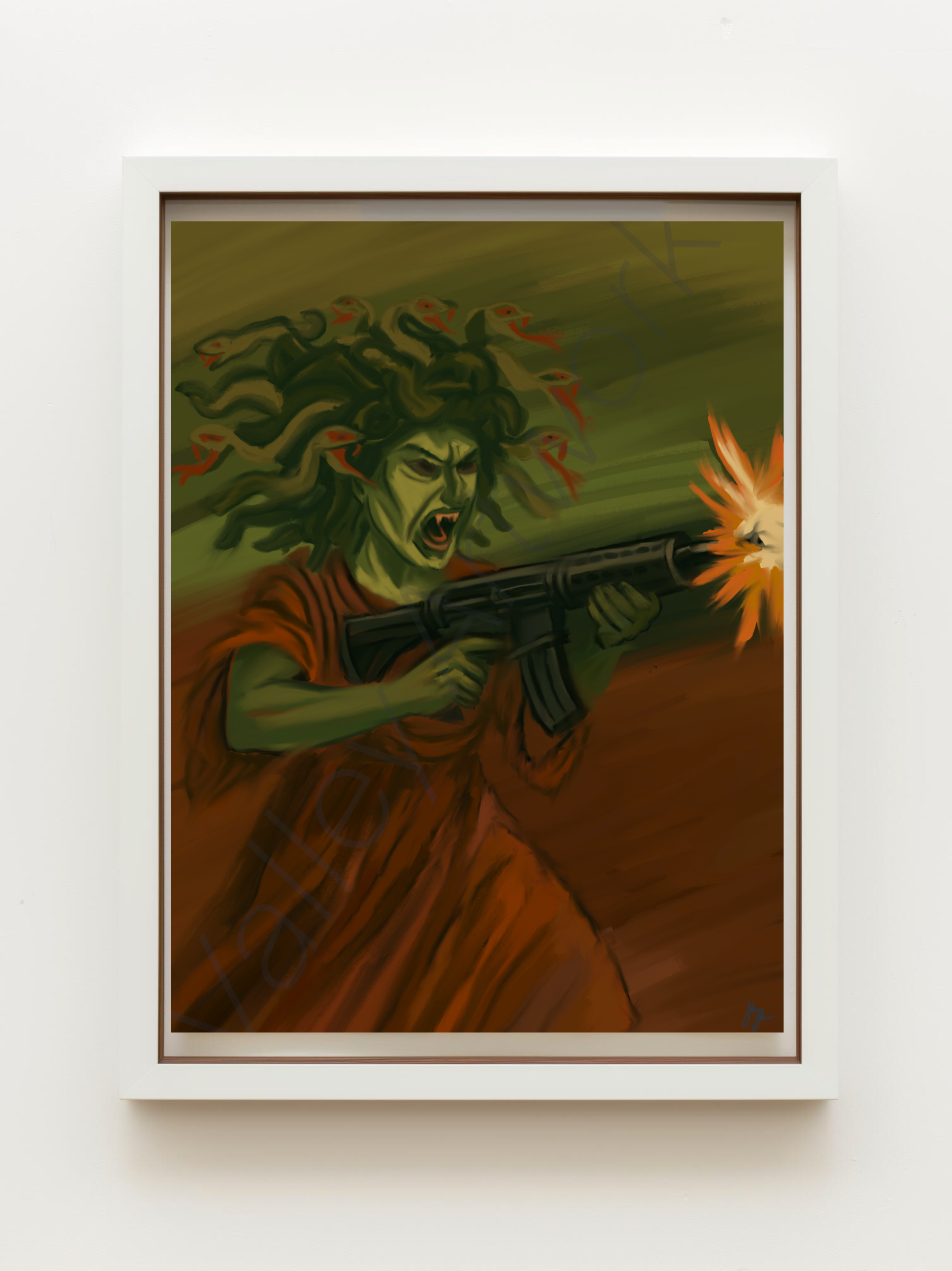 “Medusa’s Revenge” Art Print